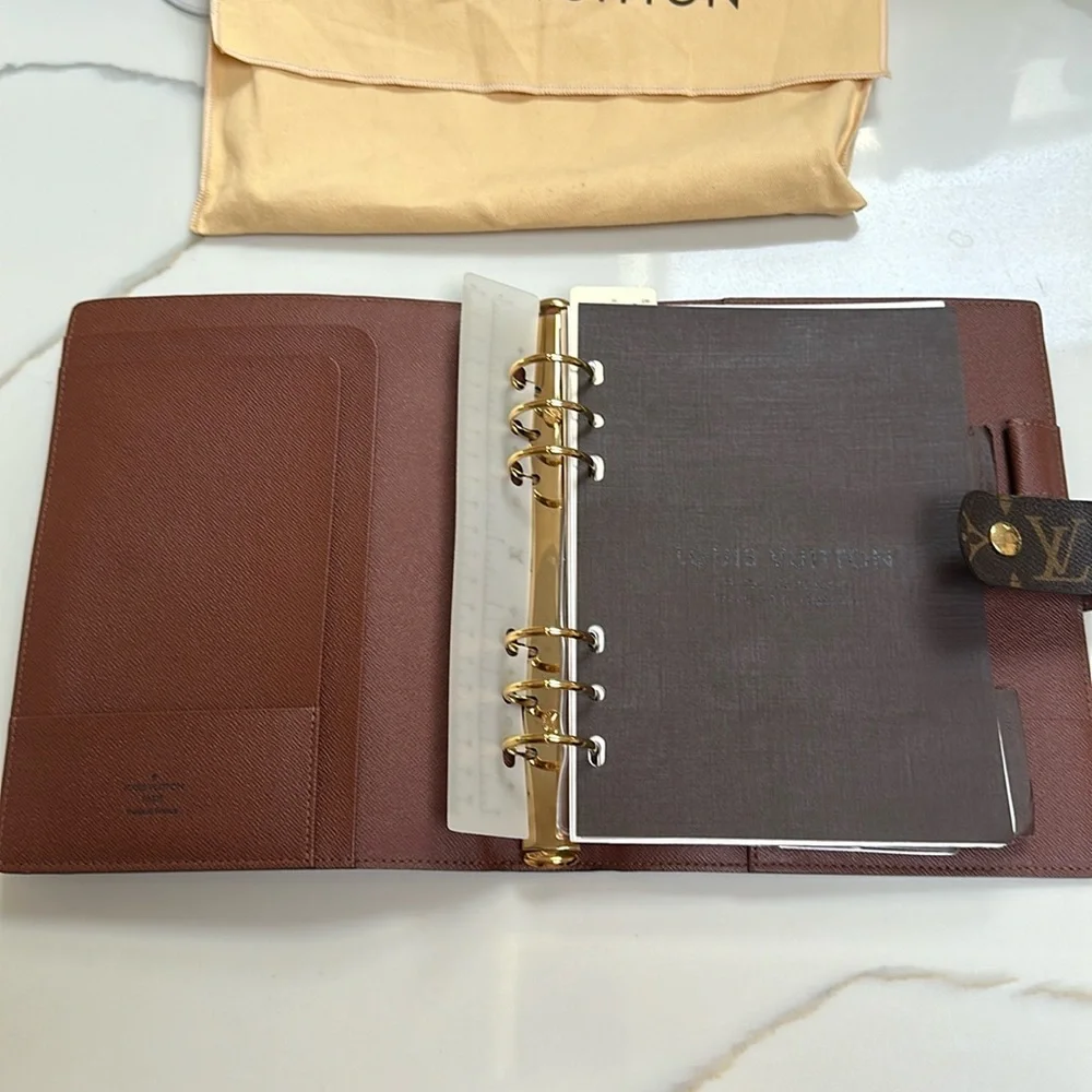 Louis Vuitton Large Monogram Agenda Ring Cover - Picture 2 of 16